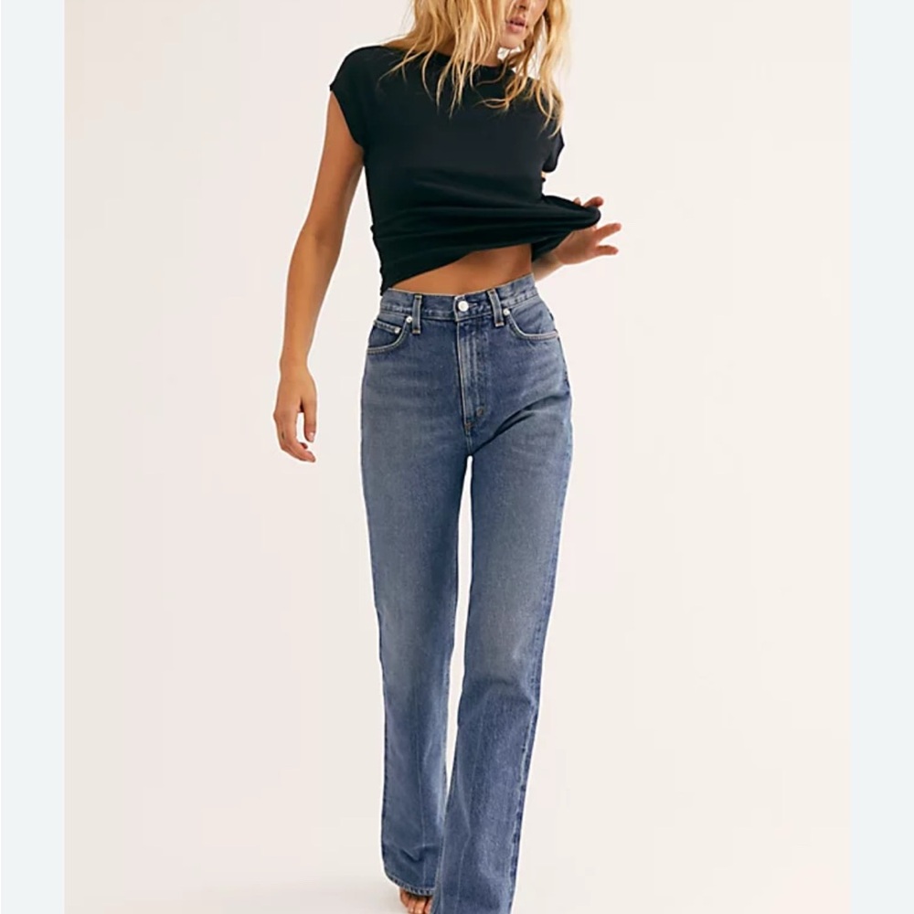 Agolde Vintage High Rise Flare Jeans 27